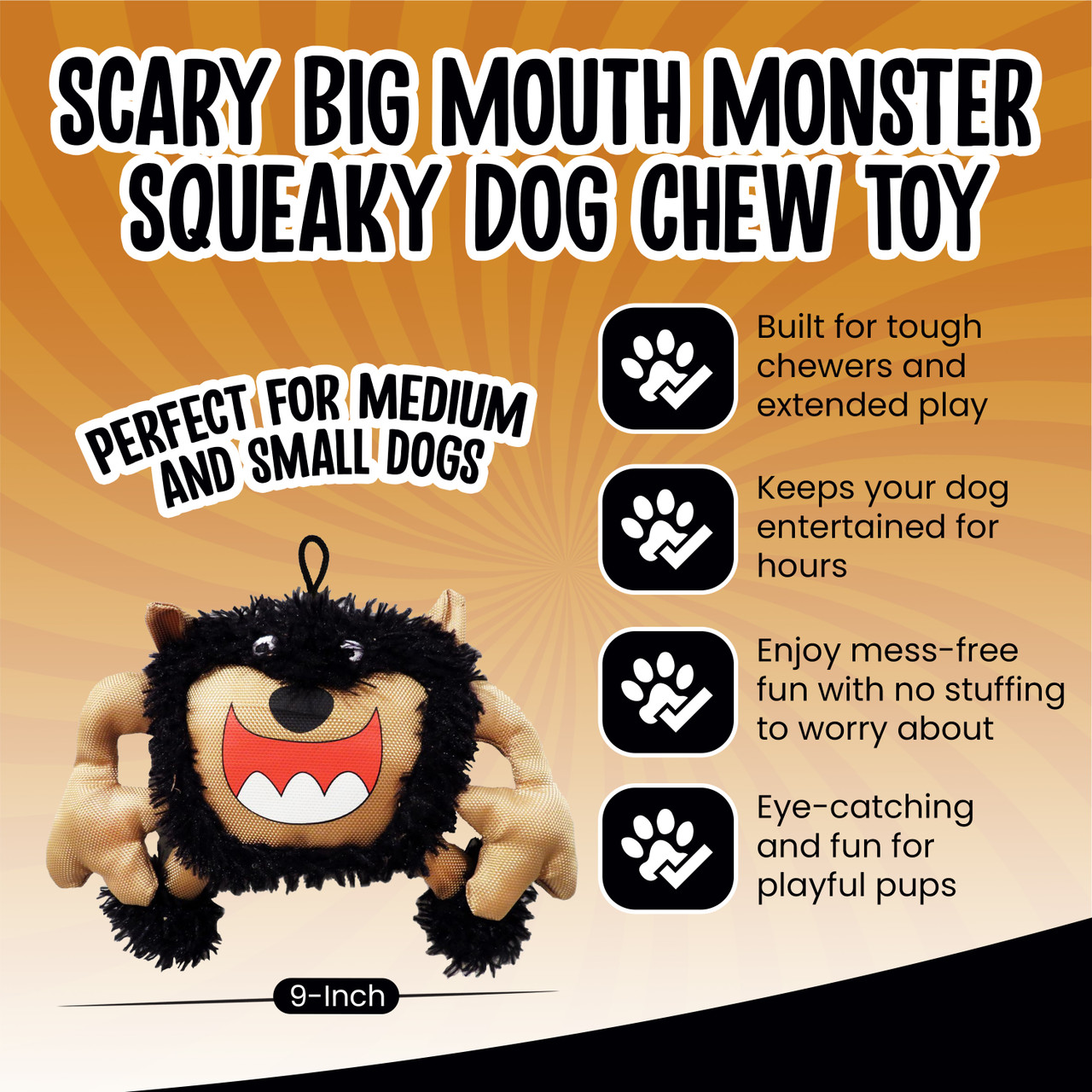Scoochie Pet Squeaky Dog Toy product image Scoochie Pet Squeaky Dog Toy product image