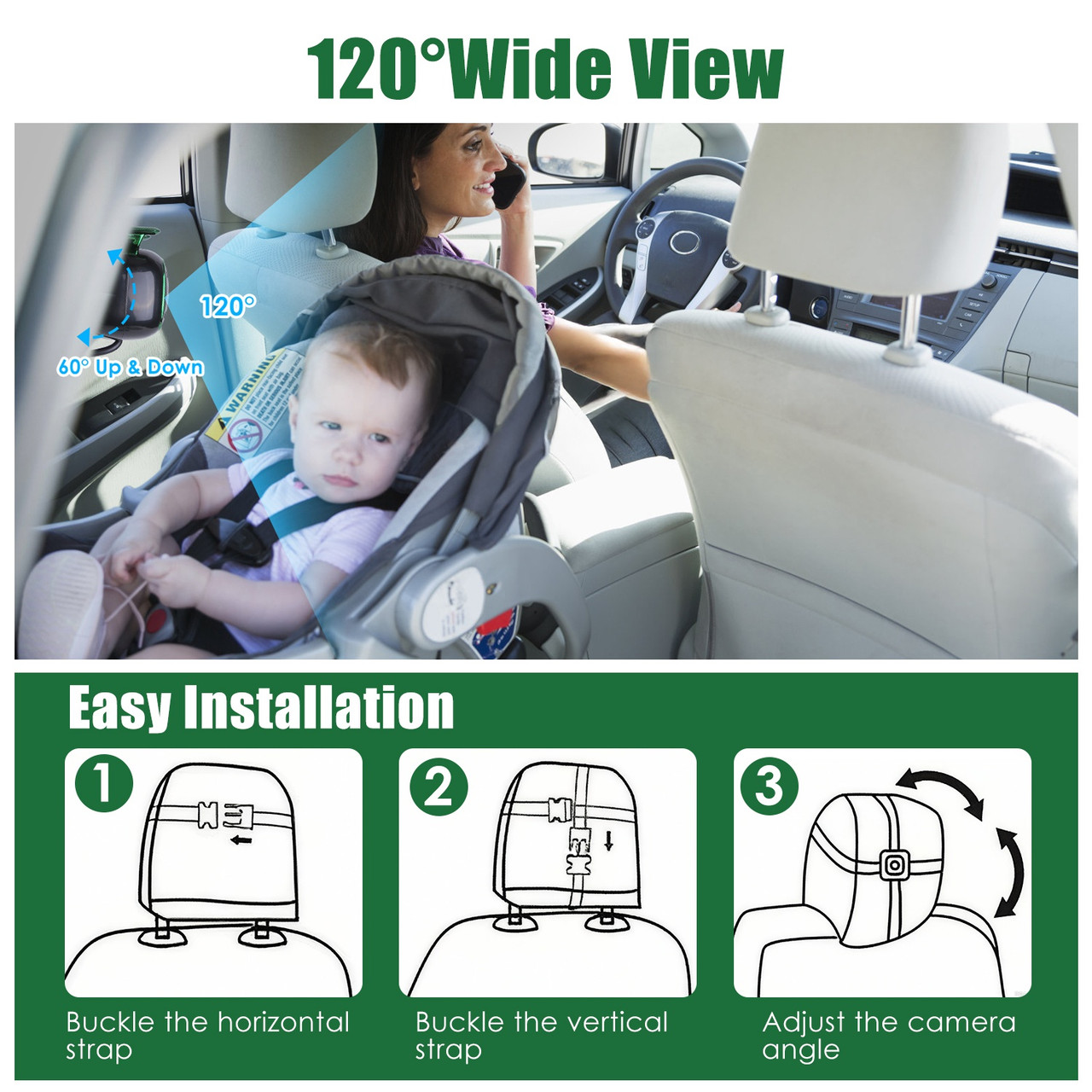 1080P Baby Car Camera product image