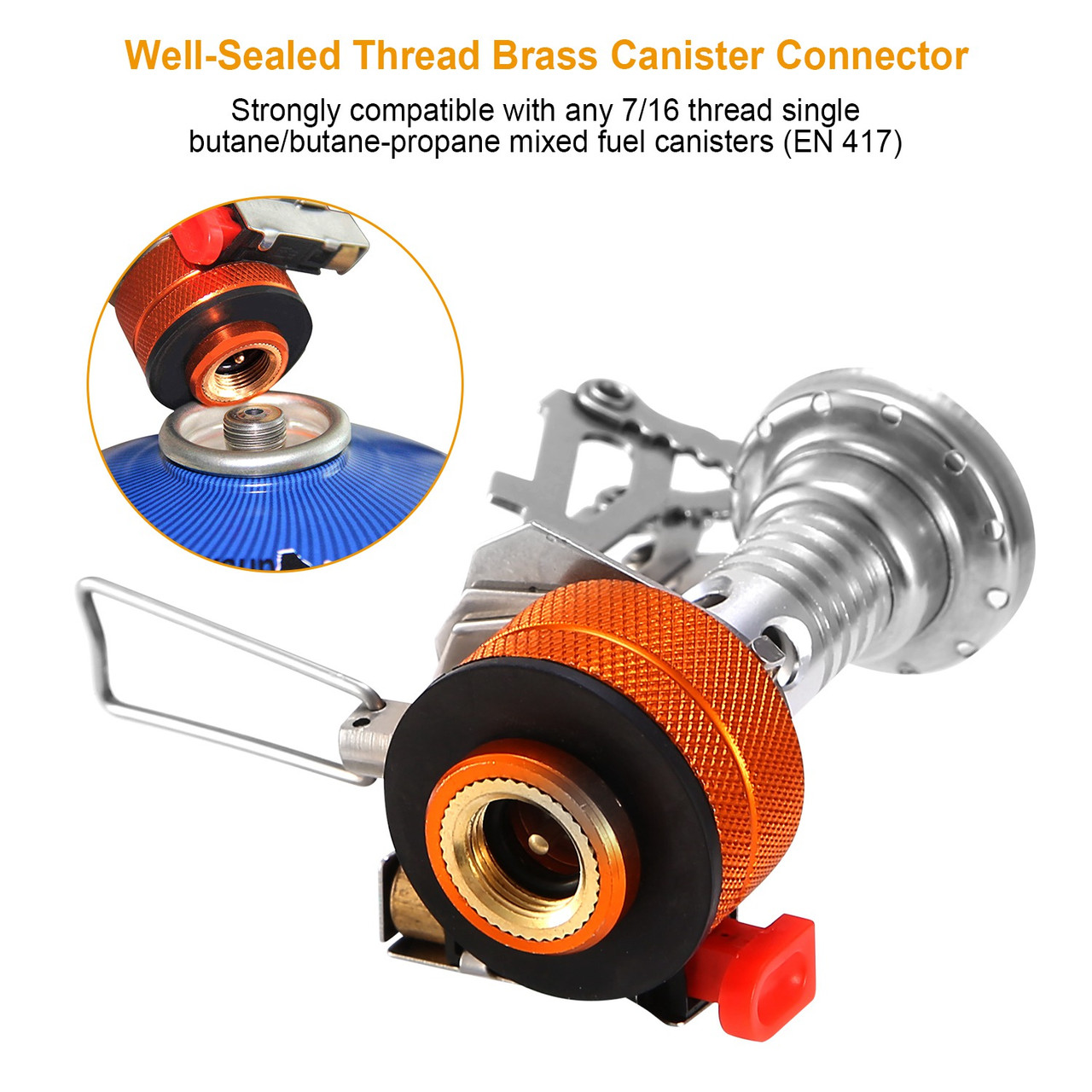 Ultralight Portable Camping Stove with Carrying Case product image