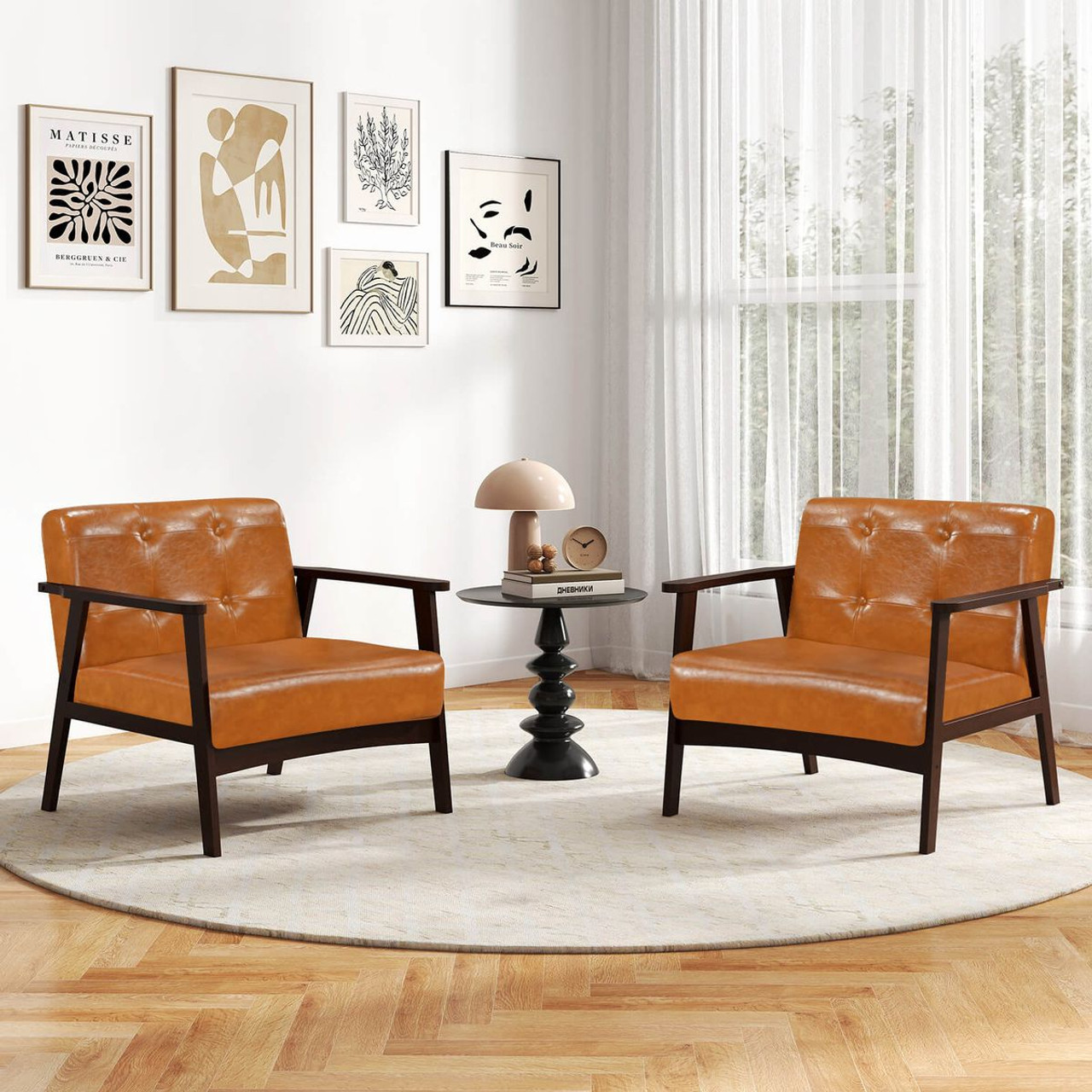 Mid-Century Modern Lounge Chair  (Set of 2) product image