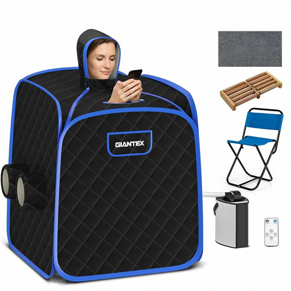 Home Steam Sauna with Powerful 800W Steamer and Free Chair product image