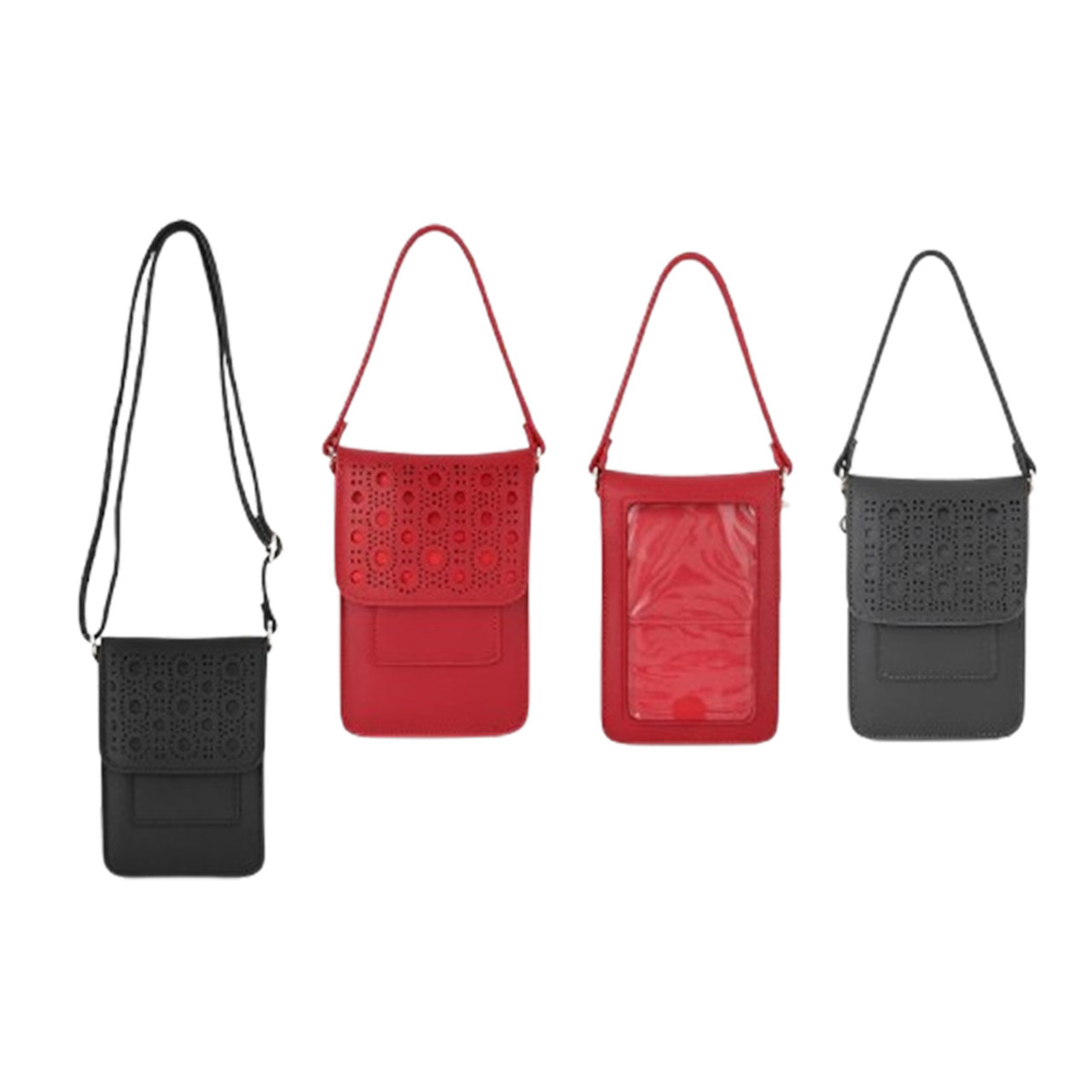 Unisex Touch Screen, Clear Window Crossbody Bag product image