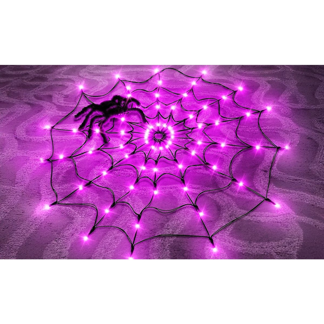 LED Spider Web with Remote Control product image
