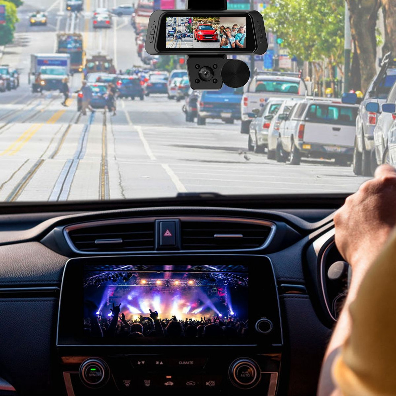 1080P WiFi Vehicle Dash Camera product image