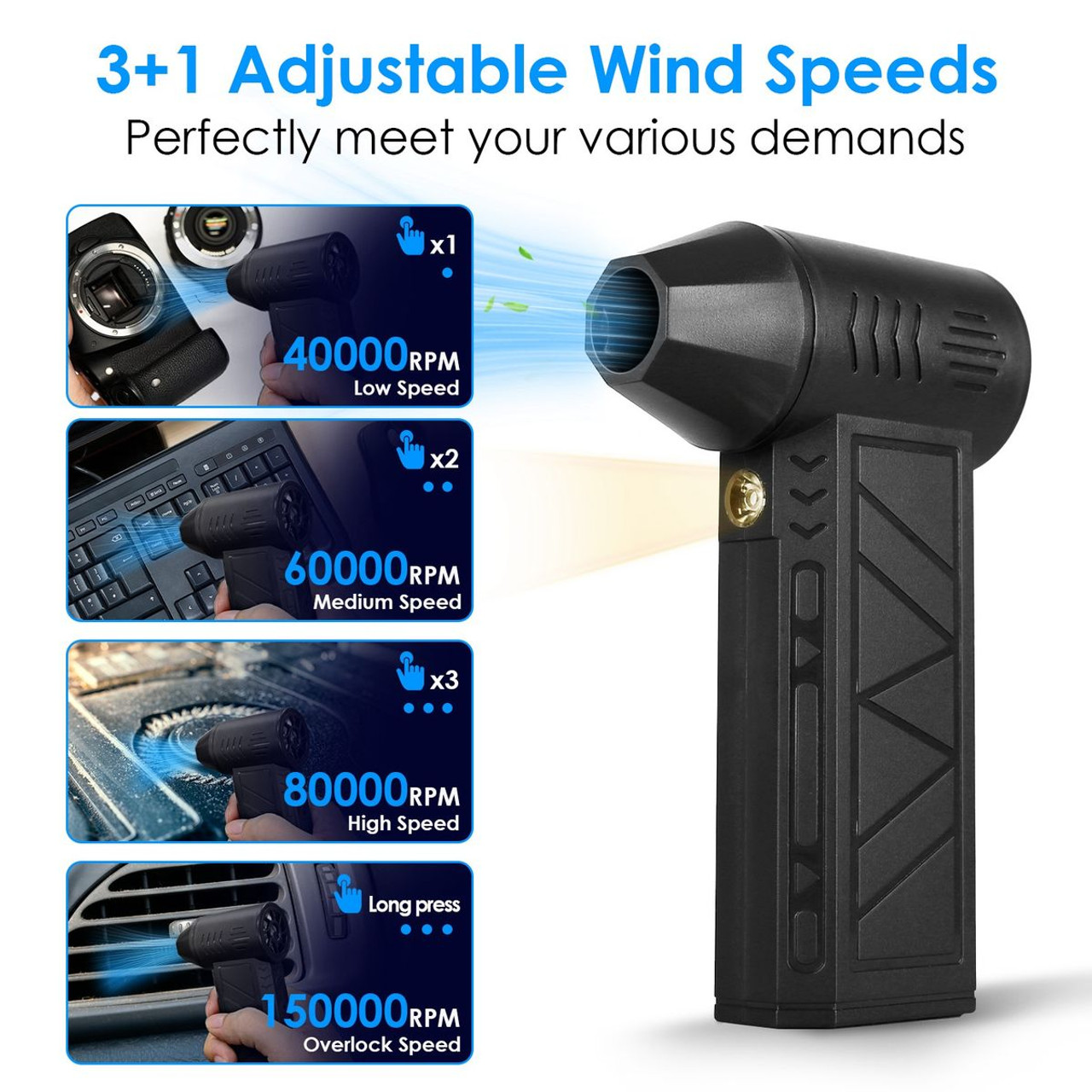 Rechargeable Cordless Air Duster product image