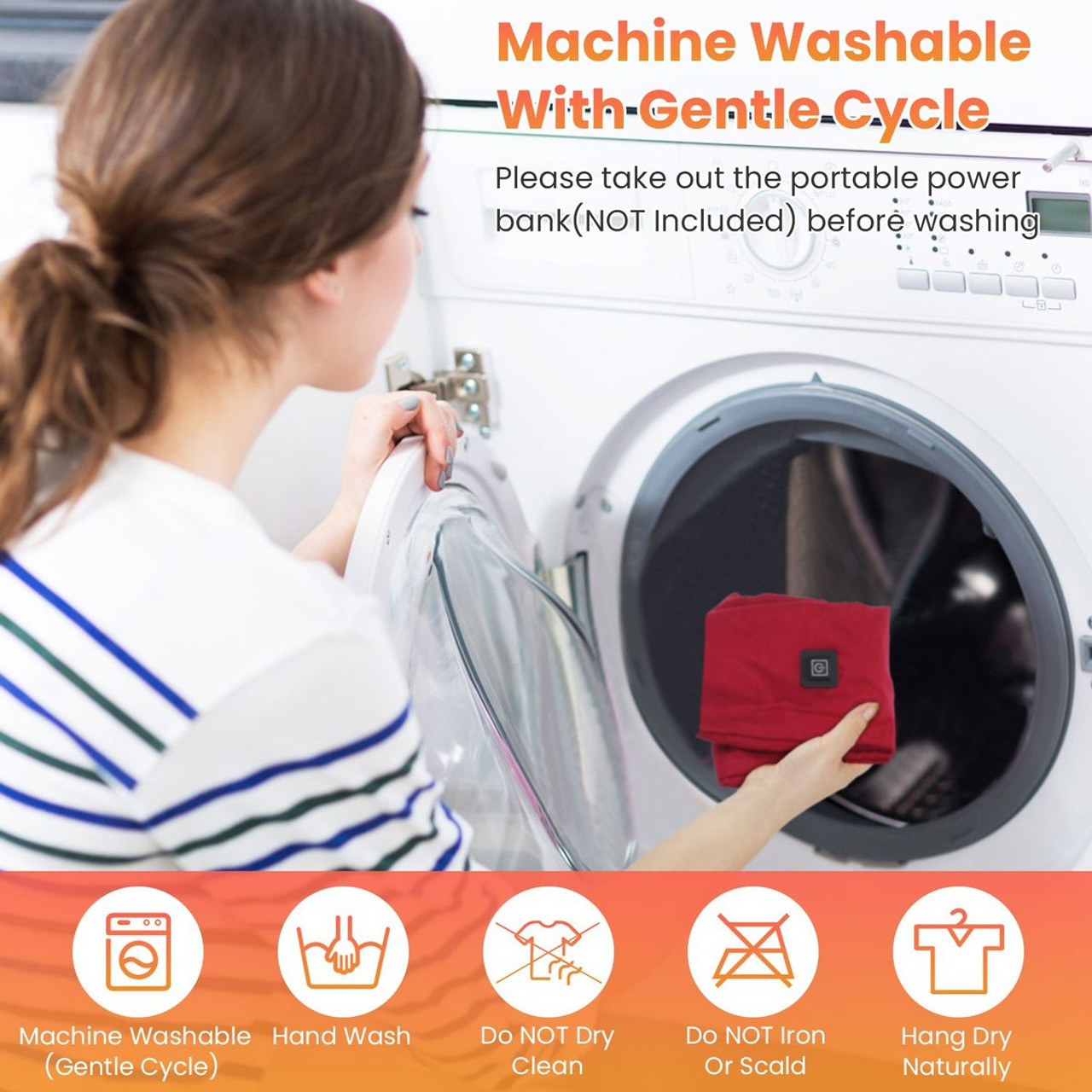 Heated USB Winter Scarf (Requires Power Bank) product image