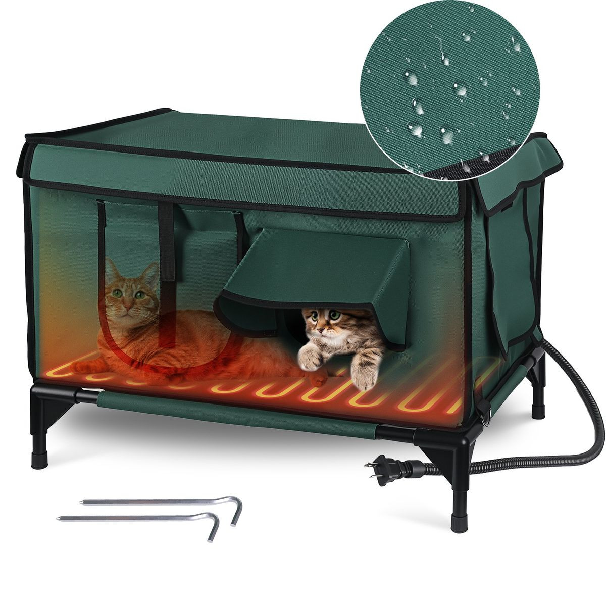 Heated Outdoor Cat House product image