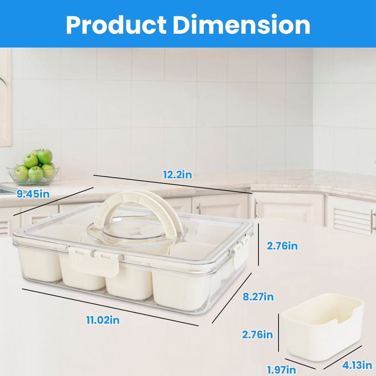 NewHome Divided Serving Tray (2-Pack) product image
