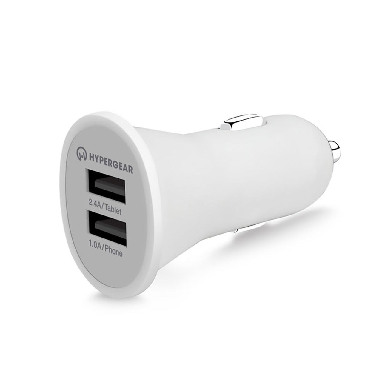 HyperGear Dual USB 2.4A Rubberized Vehicle Charger product image