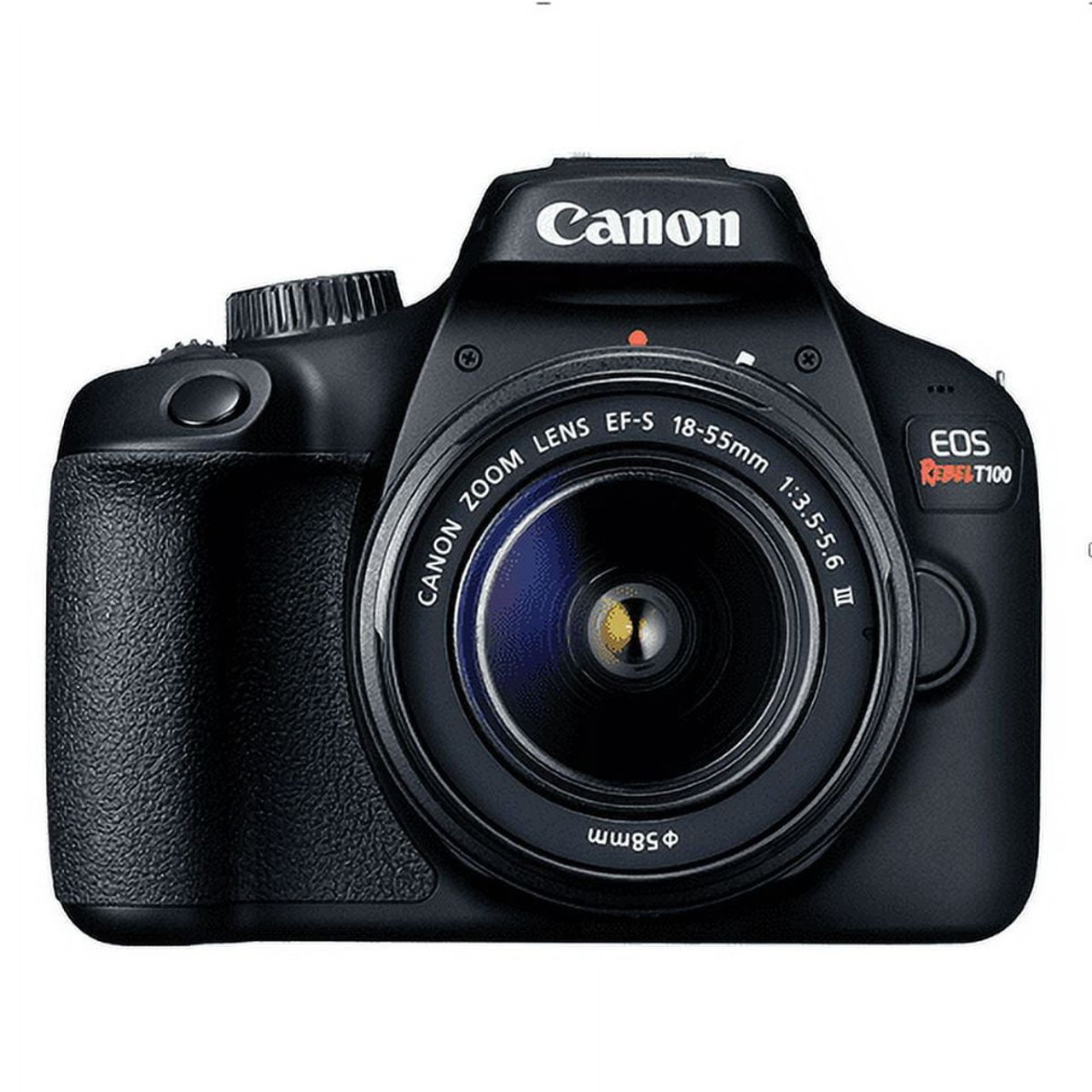 Canon EOS Rebel T100 DSLR Camera (EF-S 18-55mm f/3.5-5.6 DC III Lens) product image Canon EOS Rebel T100 DSLR Camera (EF-S 18-55mm f/3.5-5.6 DC III Lens) product image
