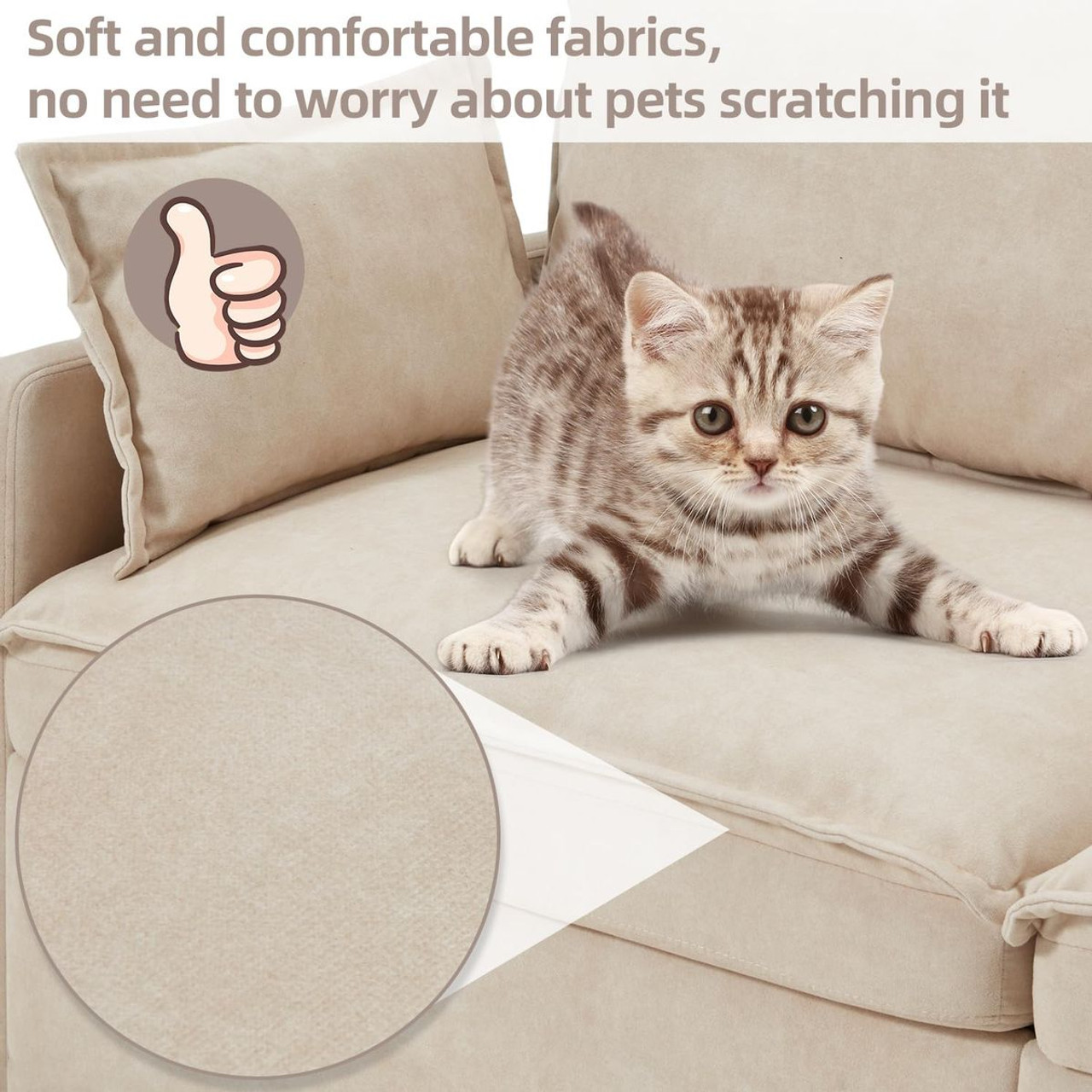72" Pull Out Sofa Bed with USB Ports and Side Pockets product image 72" Pull Out Sofa Bed with USB Ports and Side Pockets product image