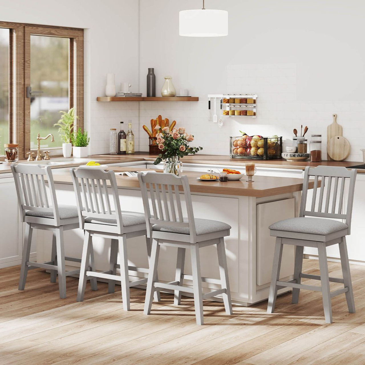 25" Counter Height Bar Stools (Set of 2 or 4) product image