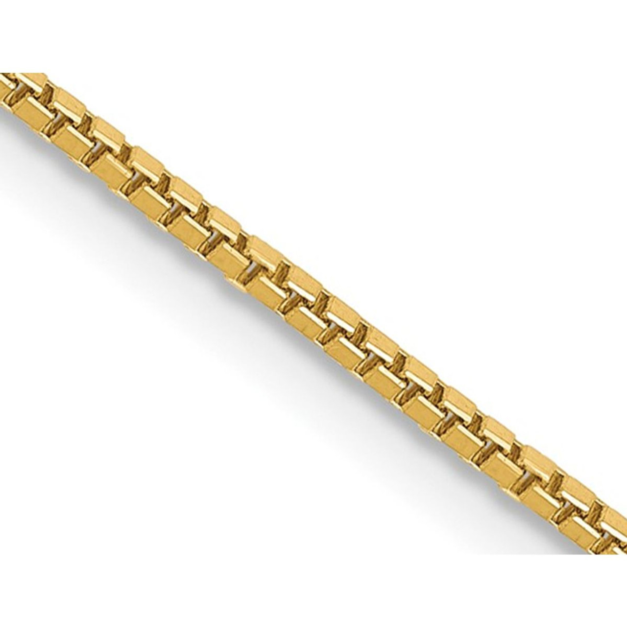 14K  Yellow Gold Box-Chain Necklace product image 14K  Yellow Gold Box-Chain Necklace product image