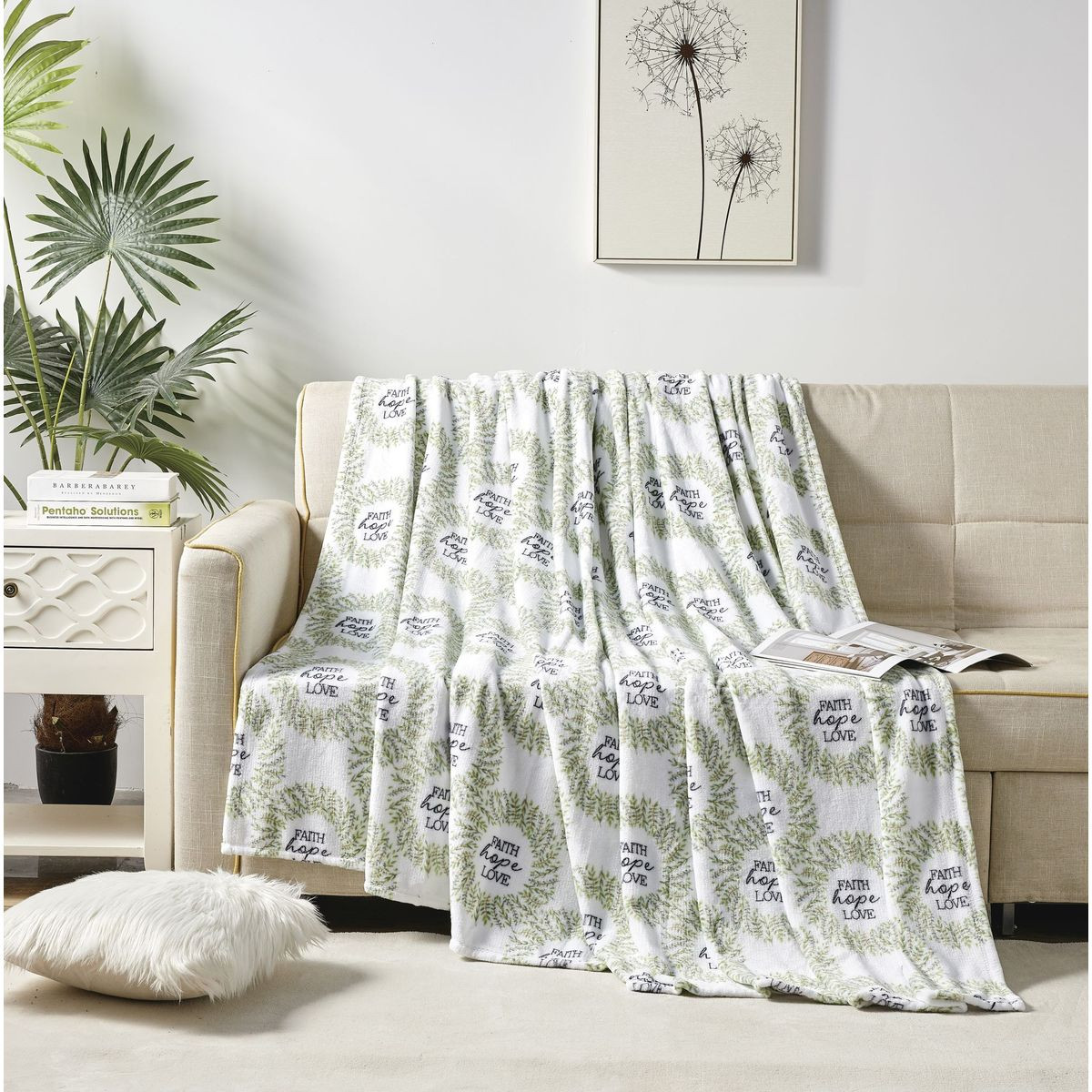 Oversized Queen or King Printed Blanket product image