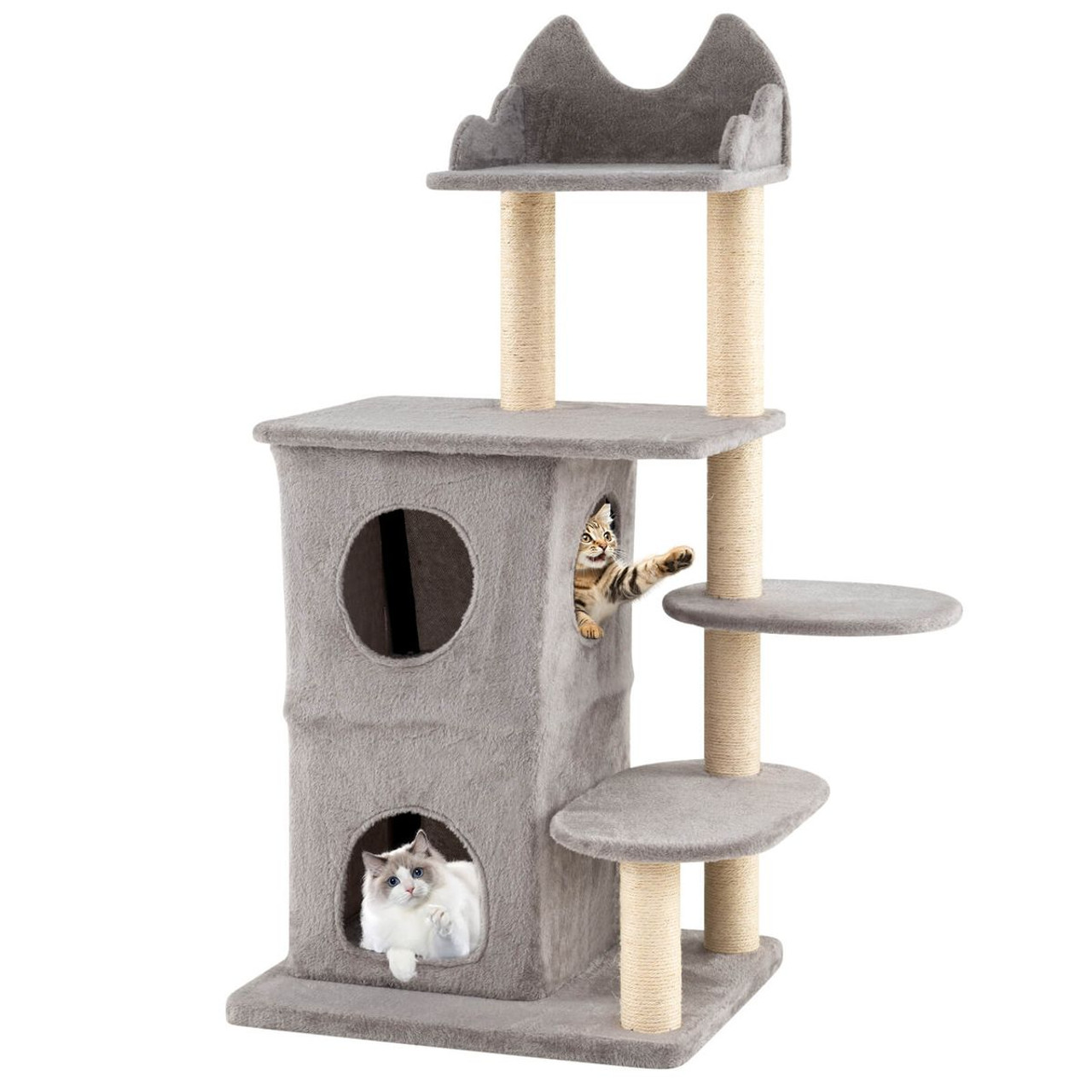48.5 inch 2-Story Cat Condo Tree product image