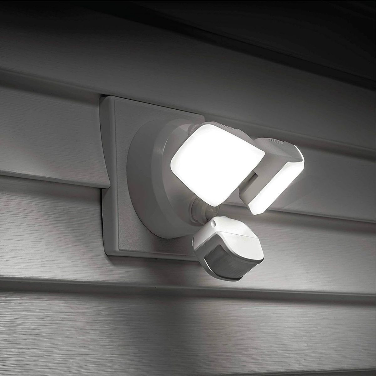 Mr Beams Wired Pro 2-Head Outdoor Motion Sensing LED Security Light product image