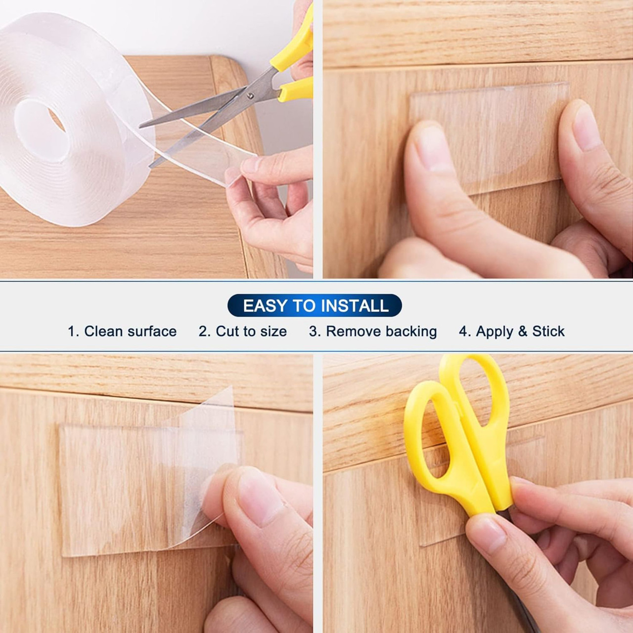 10-foot Double Sided Heavy Duty Nano Tape (4-Pack) product image