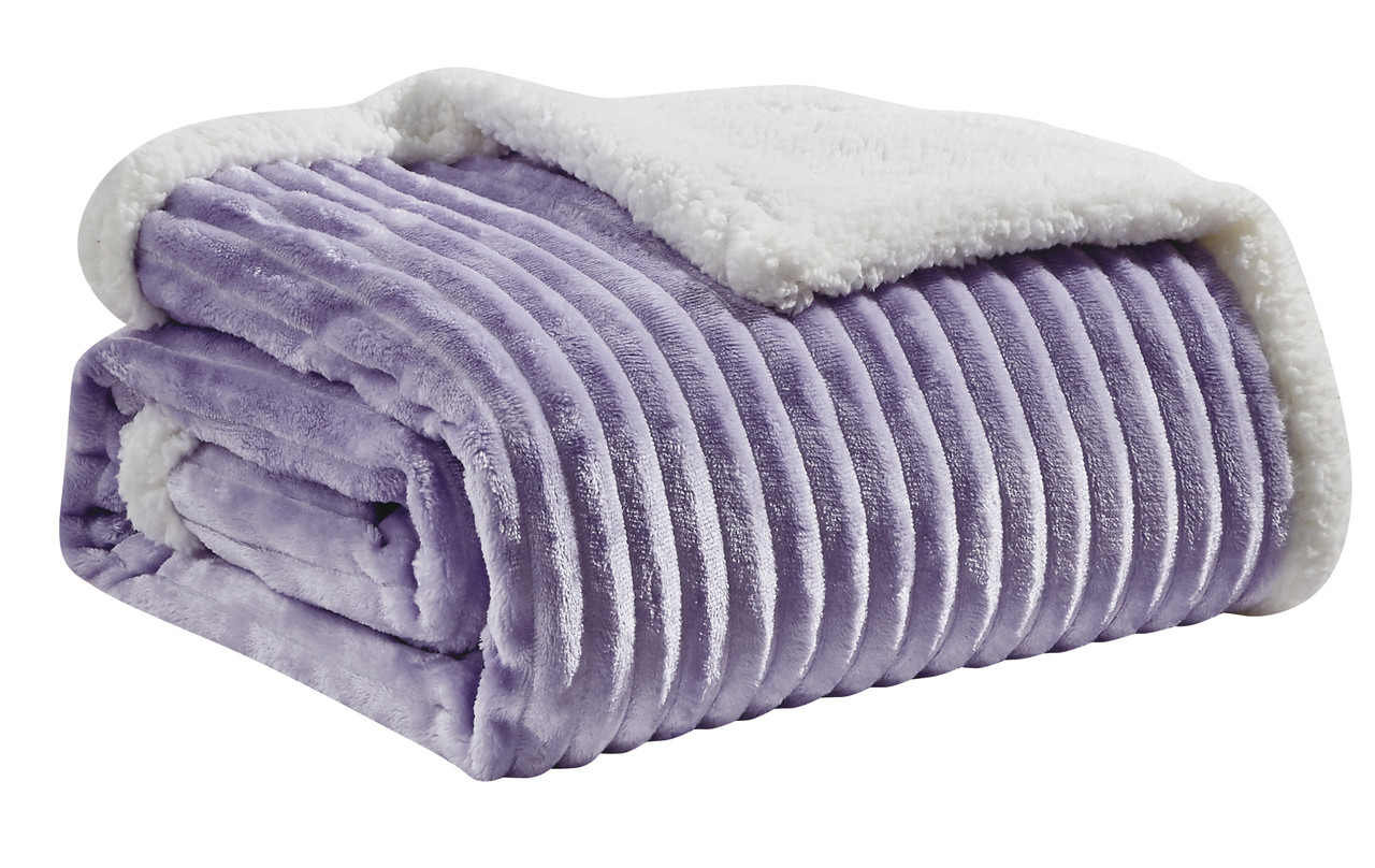 Ultra-Soft Sherpa and Corduroy Reversible Blanket product image
