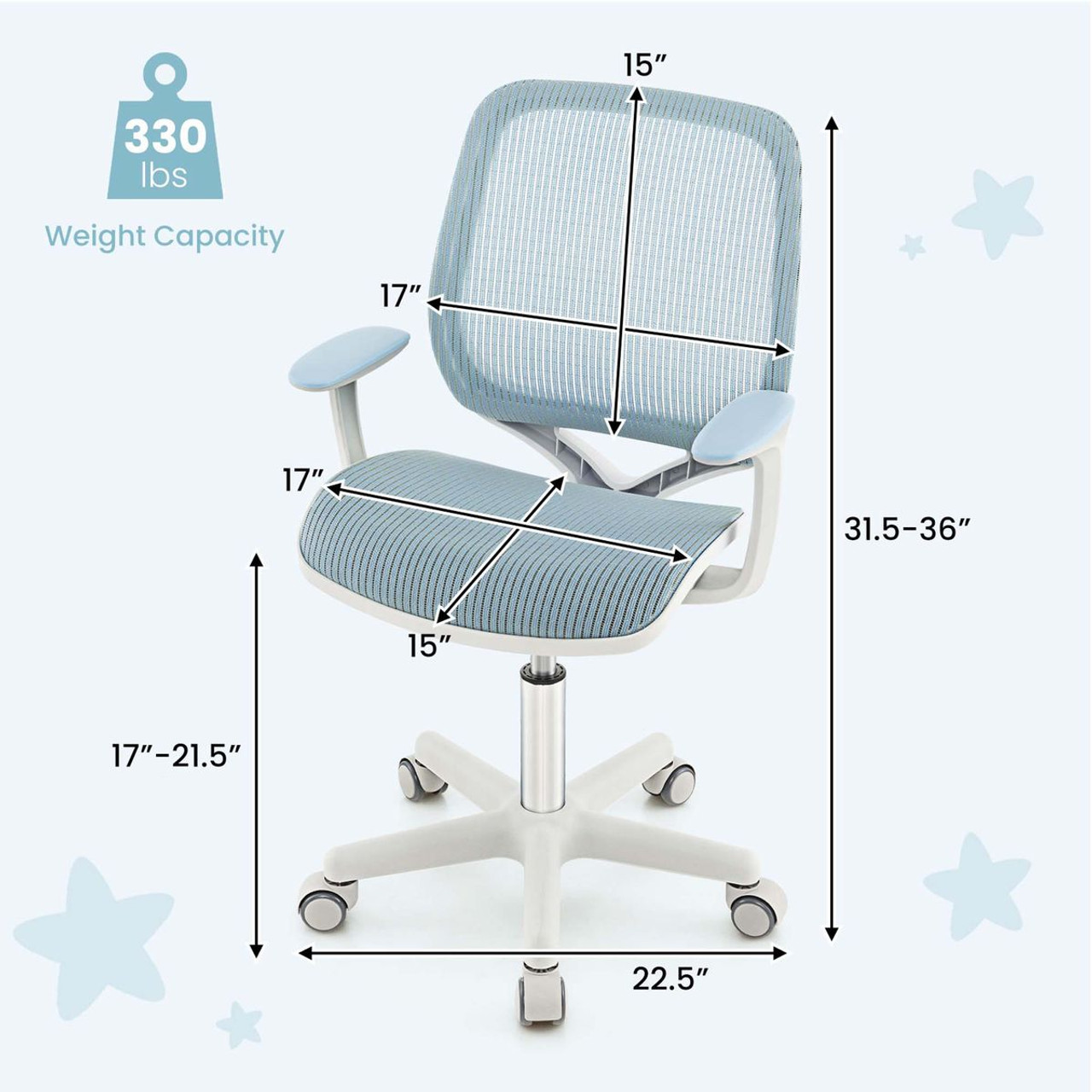 Kids' Swivel Desk Chair product image Kids' Swivel Desk Chair product image