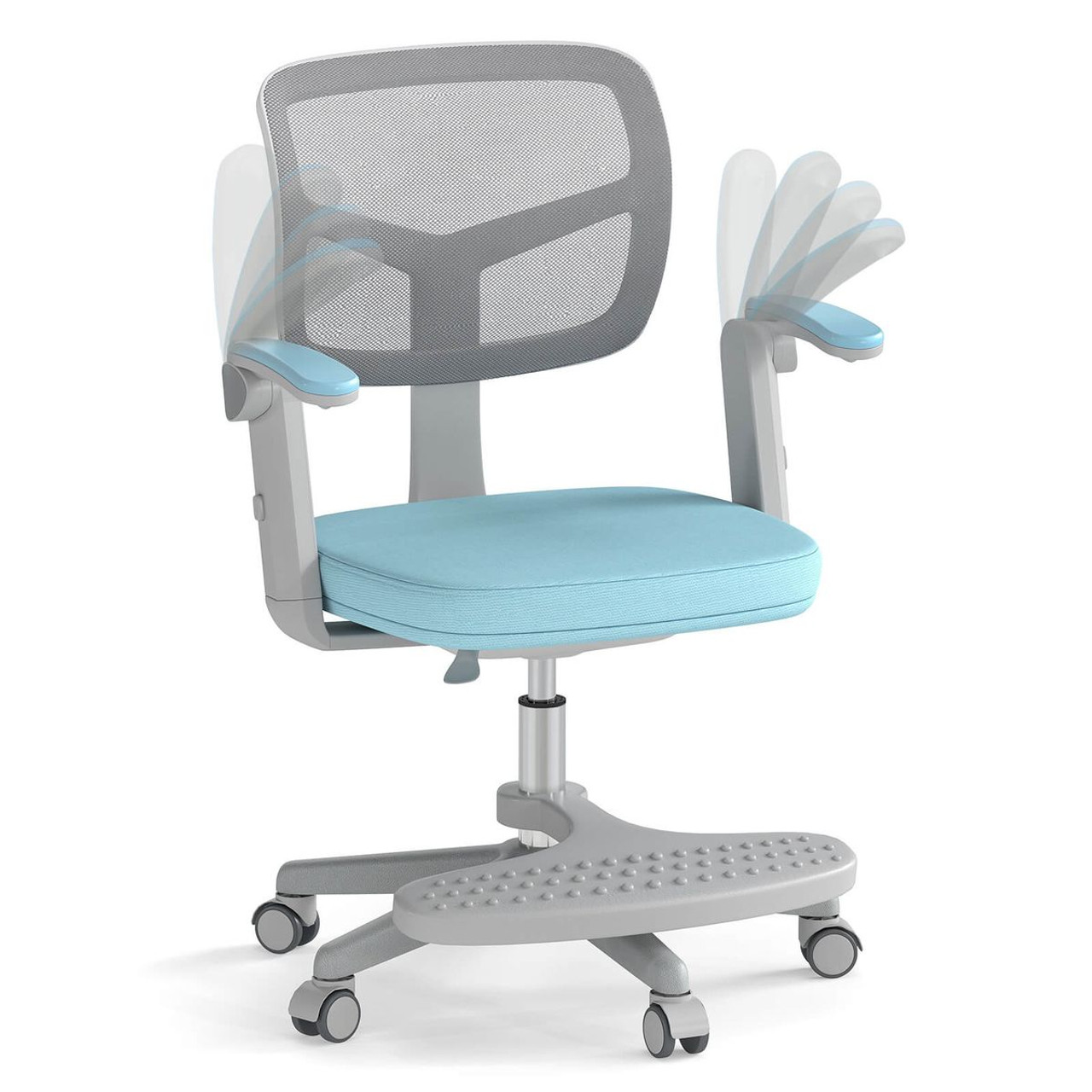 Kids' Adjustable Height Desk Chair with Footrest product image Kids' Adjustable Height Desk Chair with Footrest product image