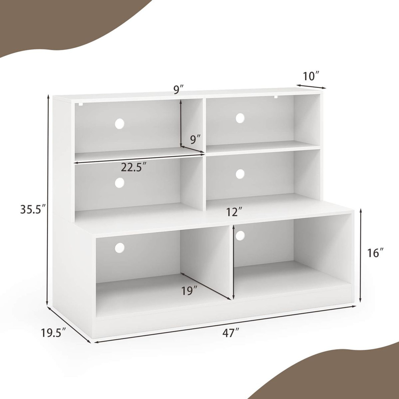 2-in-1 Storage Entryway Shoe Cabinet Bench product image 2-in-1 Storage Entryway Shoe Cabinet Bench product image