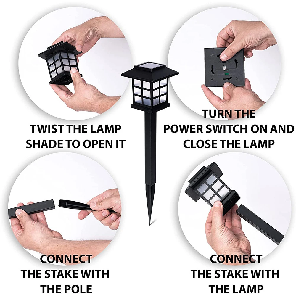 Zone Tech® Outdoor Bright Solar-powered Light (12-Pack) product image