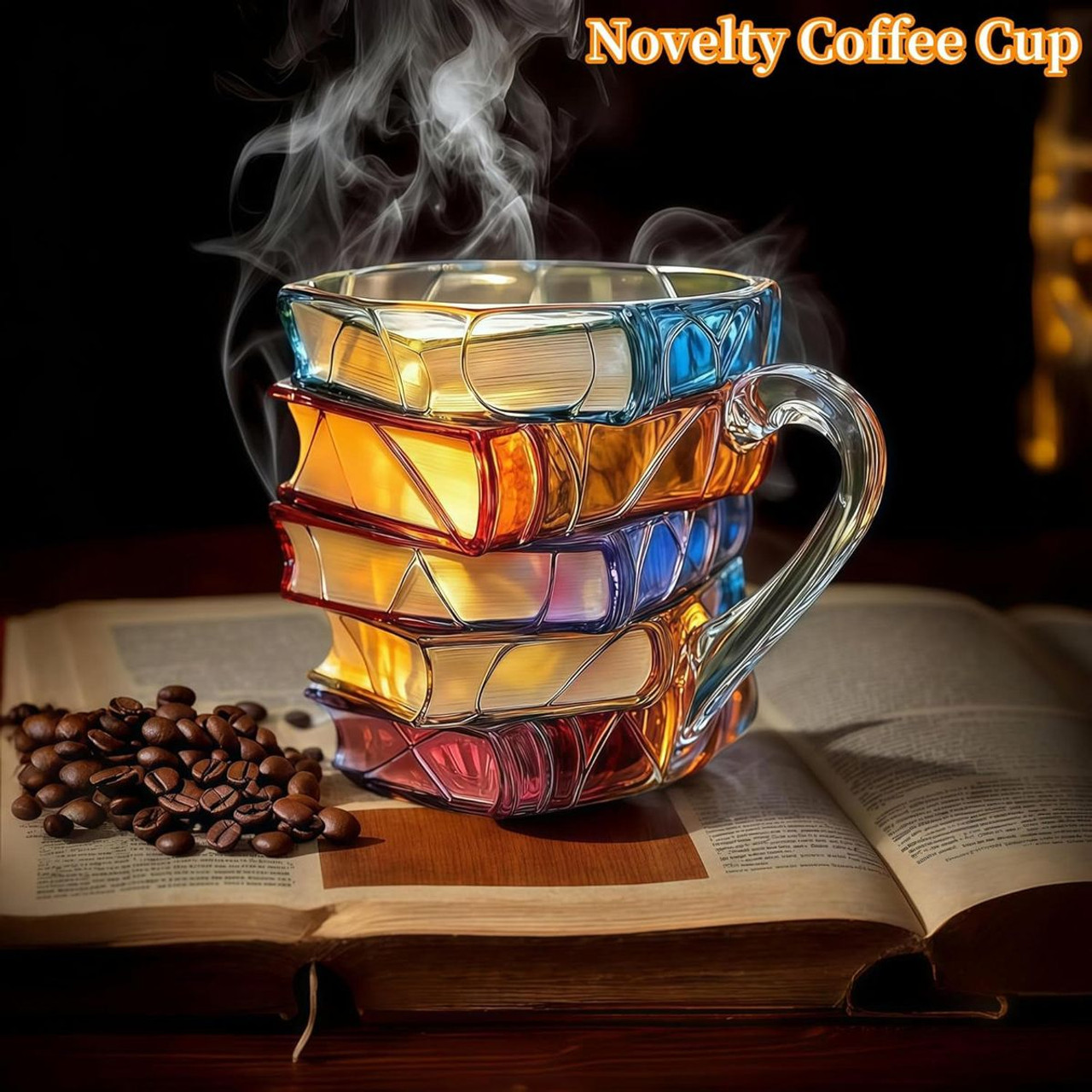 Novelty 3D Painted Book Coffee Mug product image Novelty 3D Painted Book Coffee Mug product image