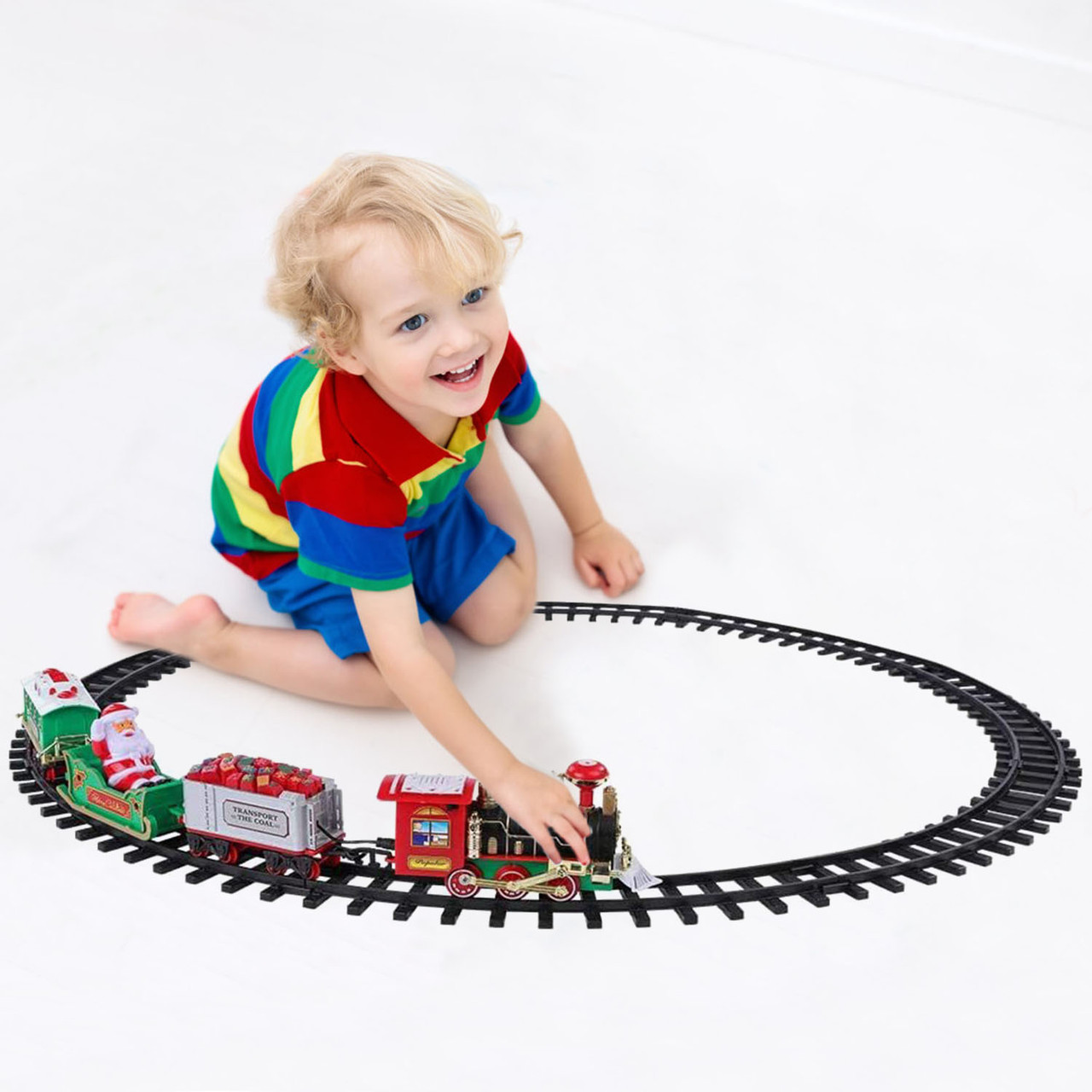 Electric Steam Train Set product image