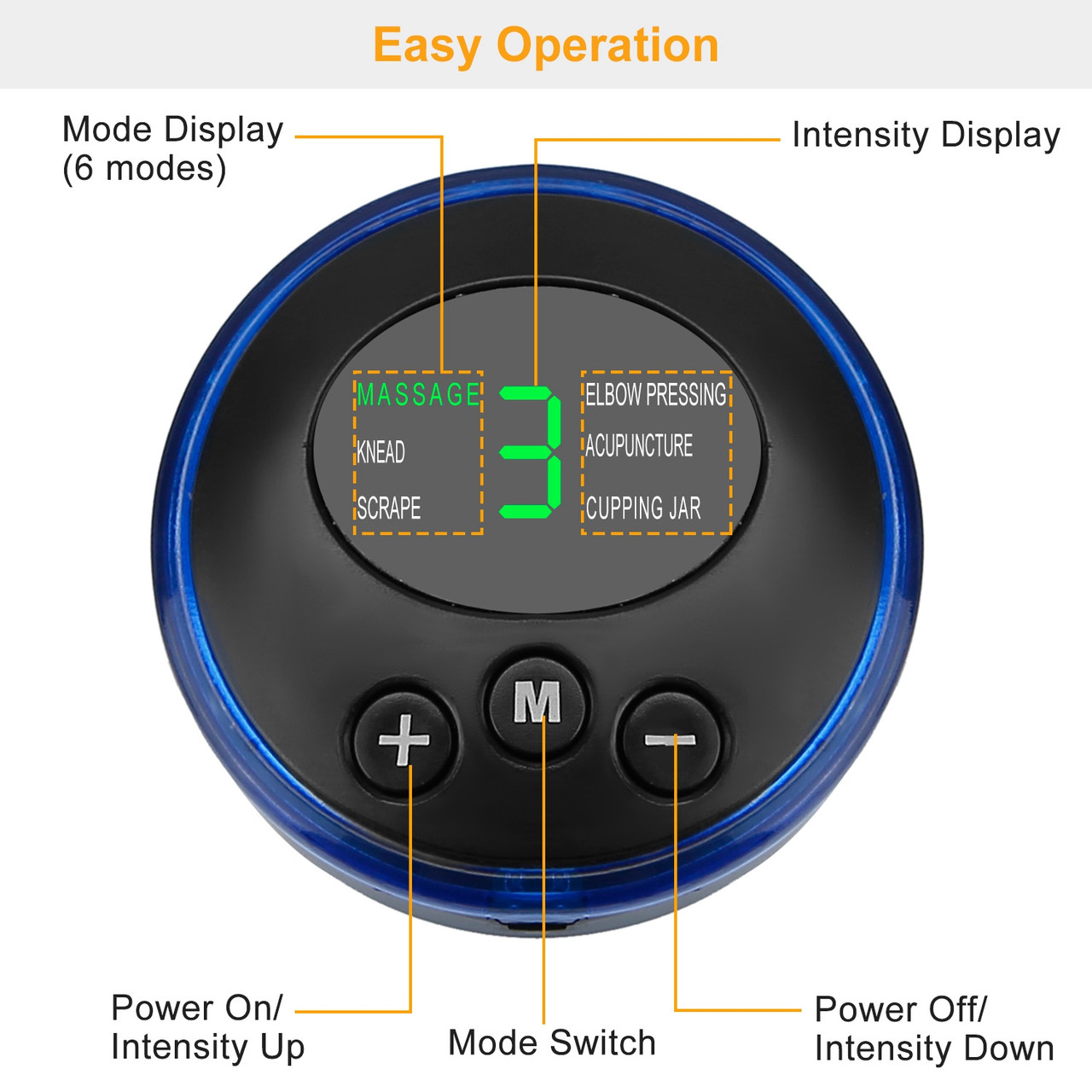 Rechargeable Electric EMS Foot Massager with 6 Modes product image