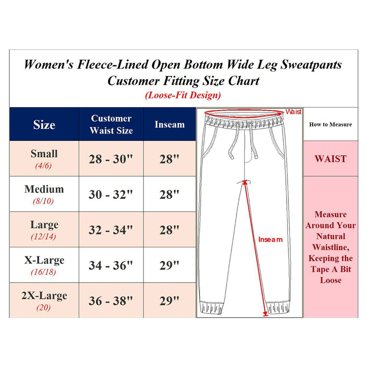 Women's Heavyweight Loose-Fit Fleece-Lined Sweatpants (3-Pack) product image