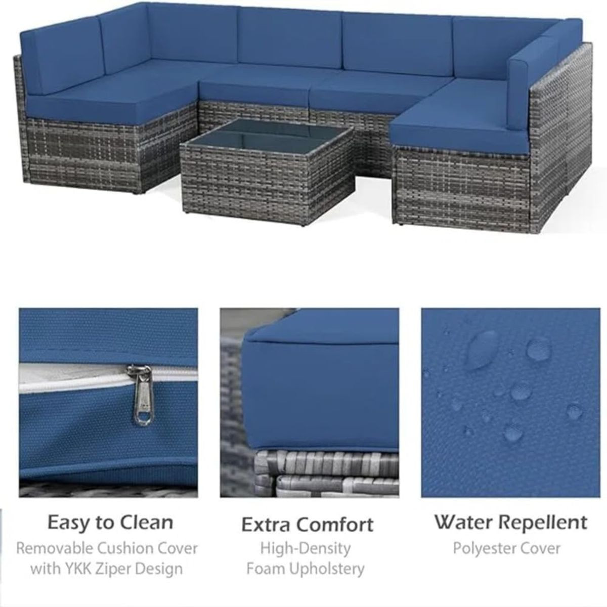 7-Piece Outdoor Patio  Furniture Set  product image