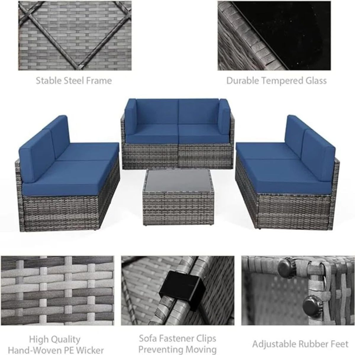 7-Piece Outdoor Patio  Furniture Set  product image