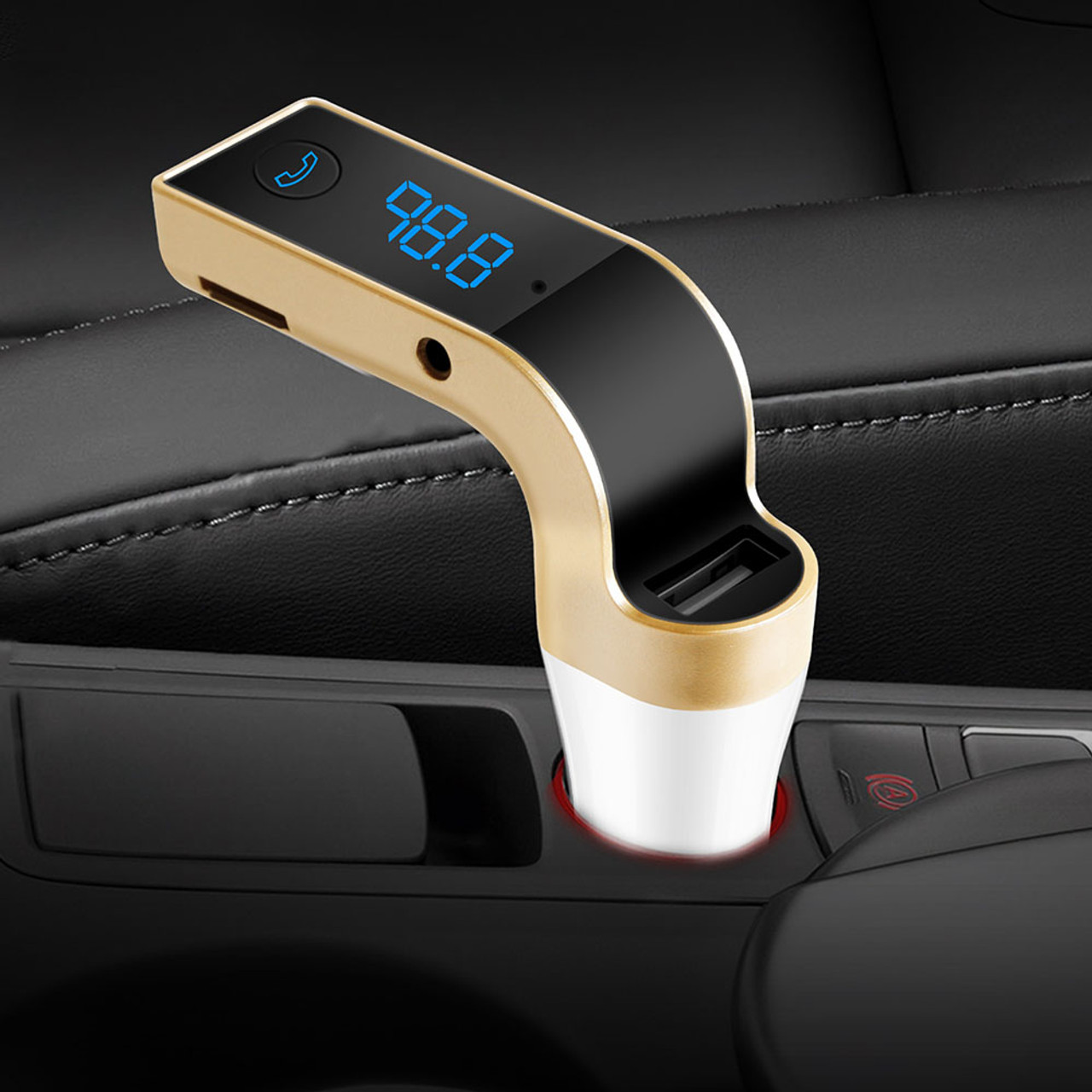 Wireless Car Bluetooth FM Transmitter product image