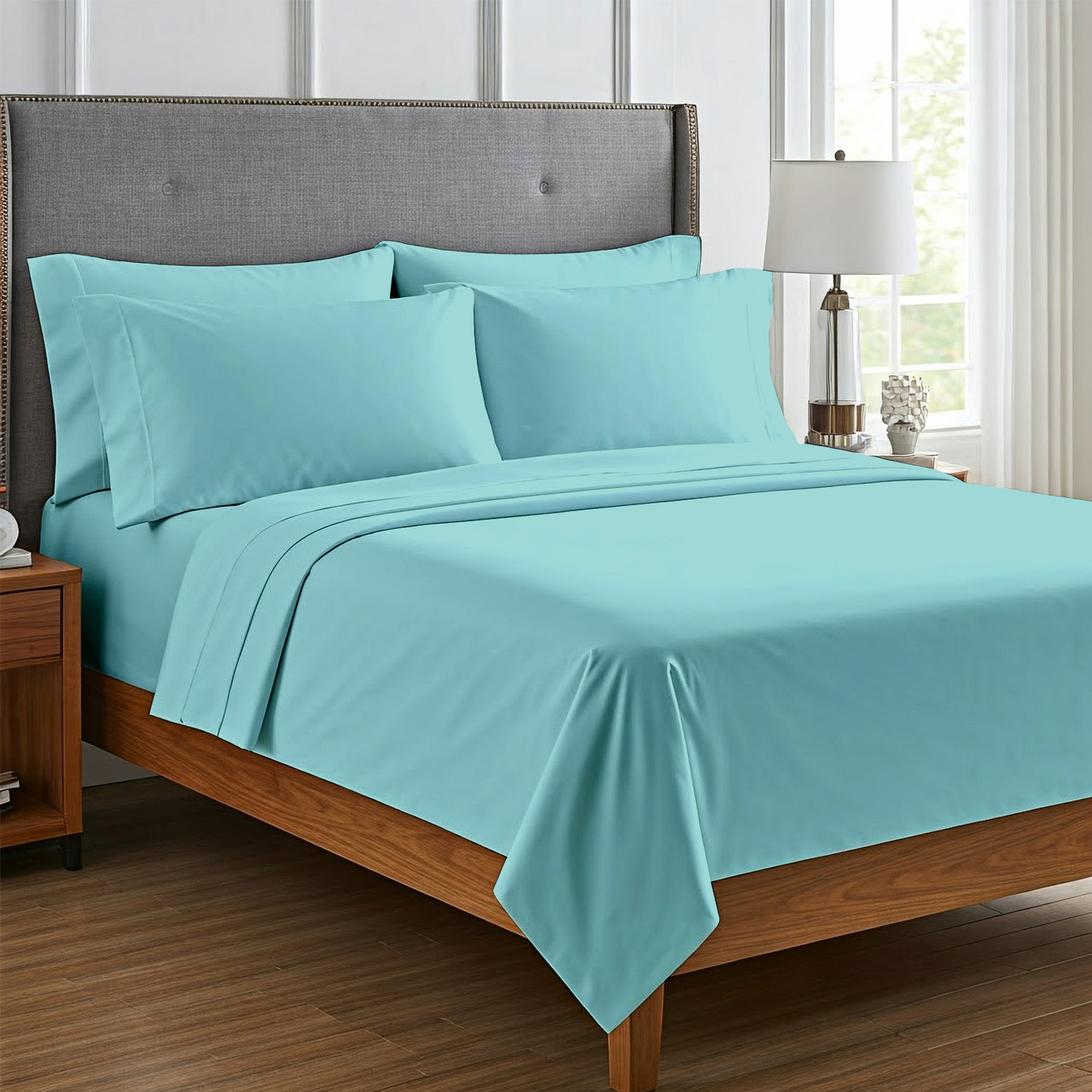 Lightweight Microfiber Bed Sheet (6-Piece Set) product image