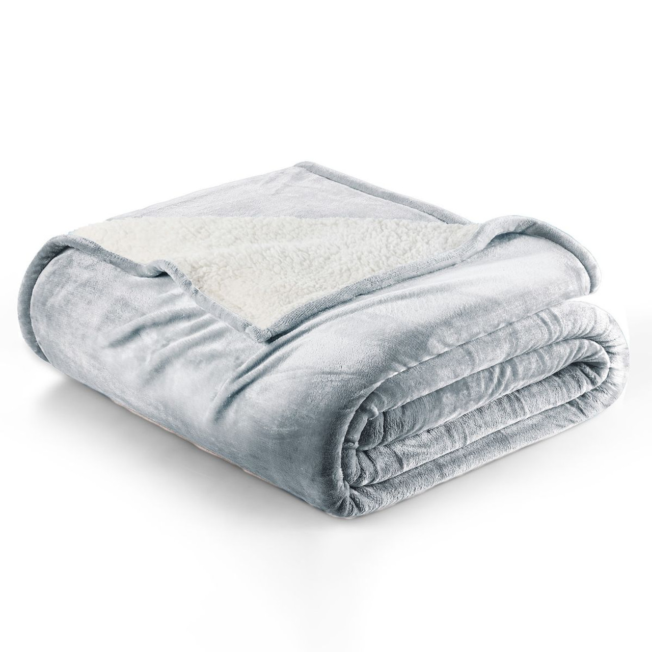 Reversible Sherpa Plush Blanket product image