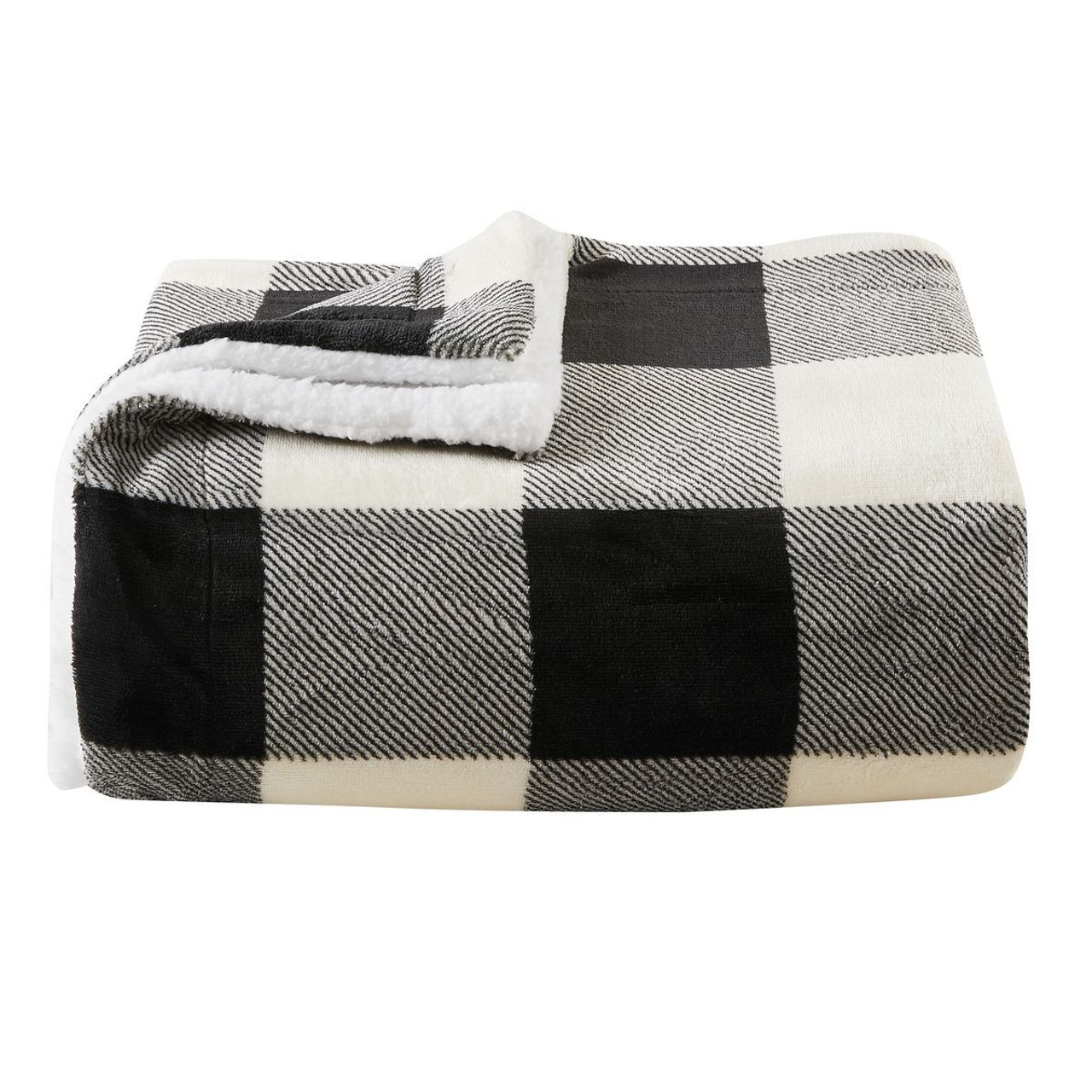 Reversible Sherpa Plush Blanket product image