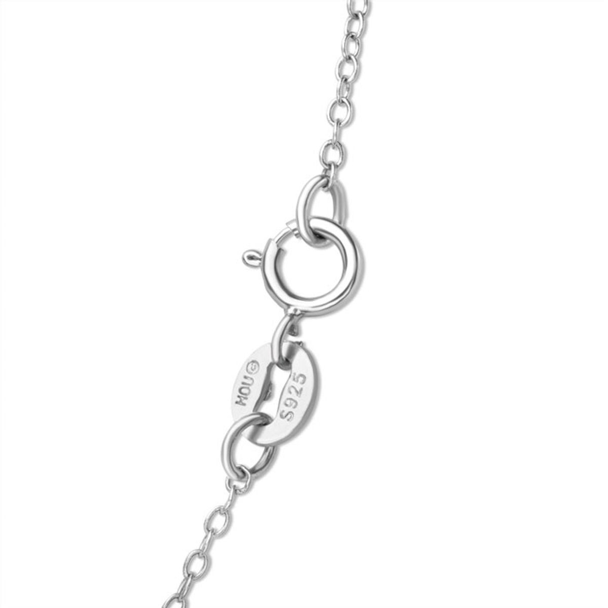 Lab Created Diamond Cross and Heart Necklace In Sterling Silver product image