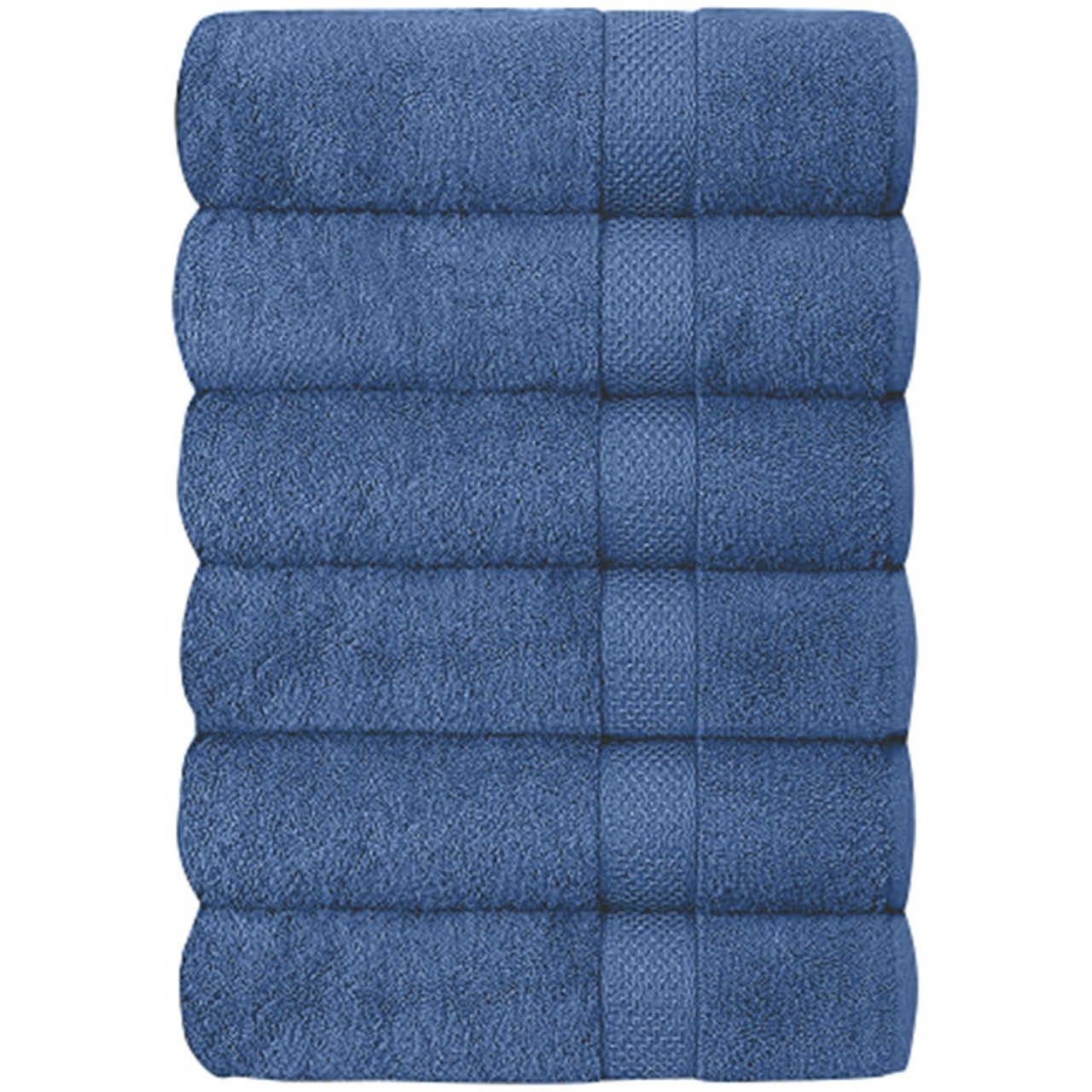 Hotel & Spa 100% Cotton Bath Towel (6-Pack)