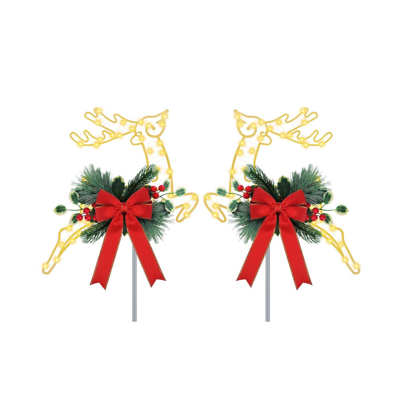 Christmas Lighted Reindeer (2-Pack) product image