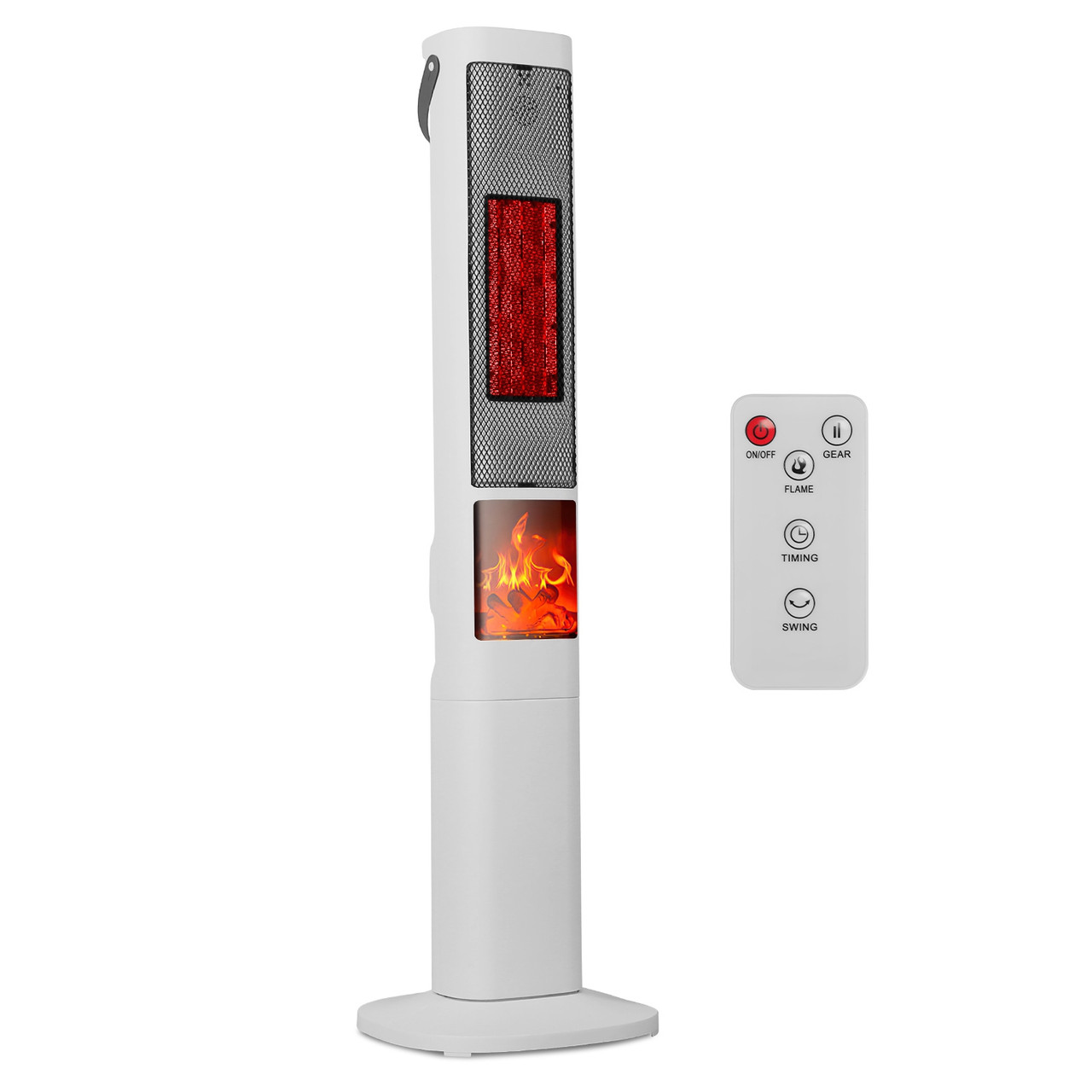 1500W 3D Flame Oscillating Space heater product image