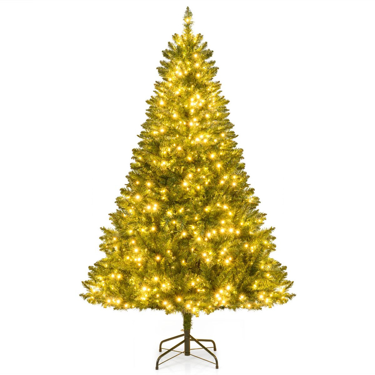 Artificial Christmas Tree with Lush Branch Tips and Warm LED Lights product image