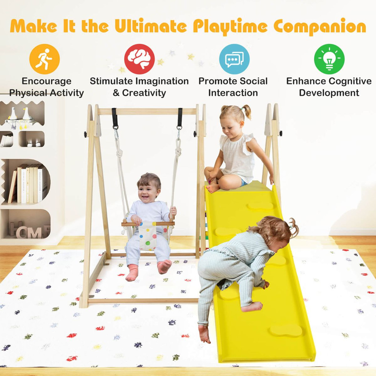 4-in-1 Indoor Jungle Gym  product image