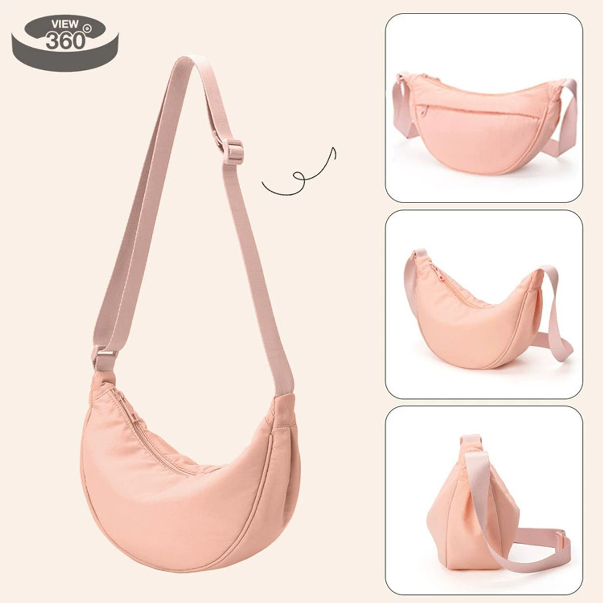 Luna Arc Crossbody Purse product image