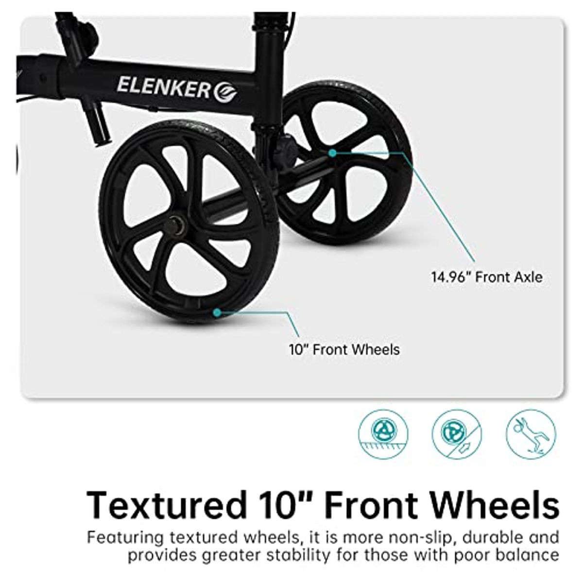 Elenker 10" Knee Walker Scooter product image