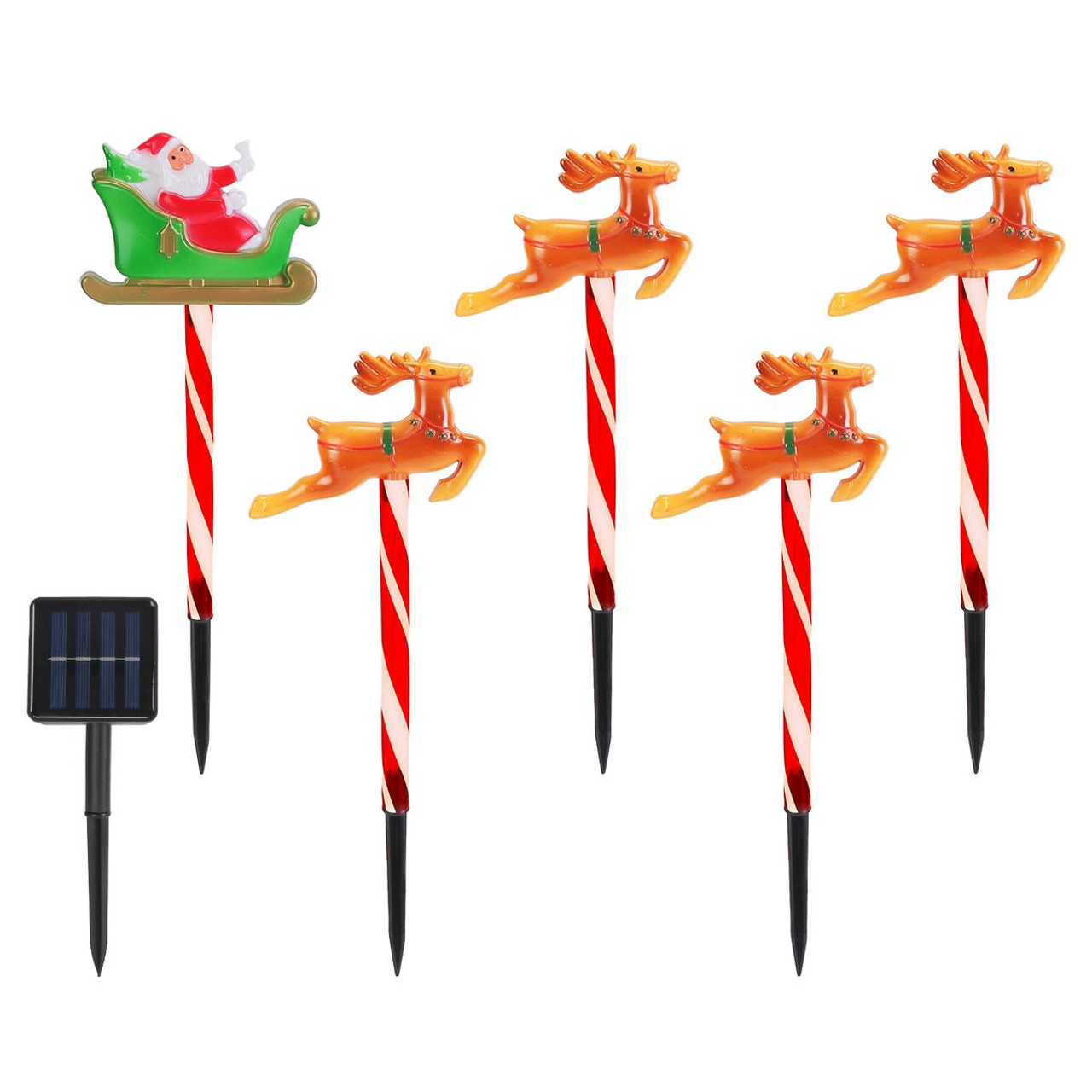 Holiday Solar Pathway Light Set (5-Pieces) product image