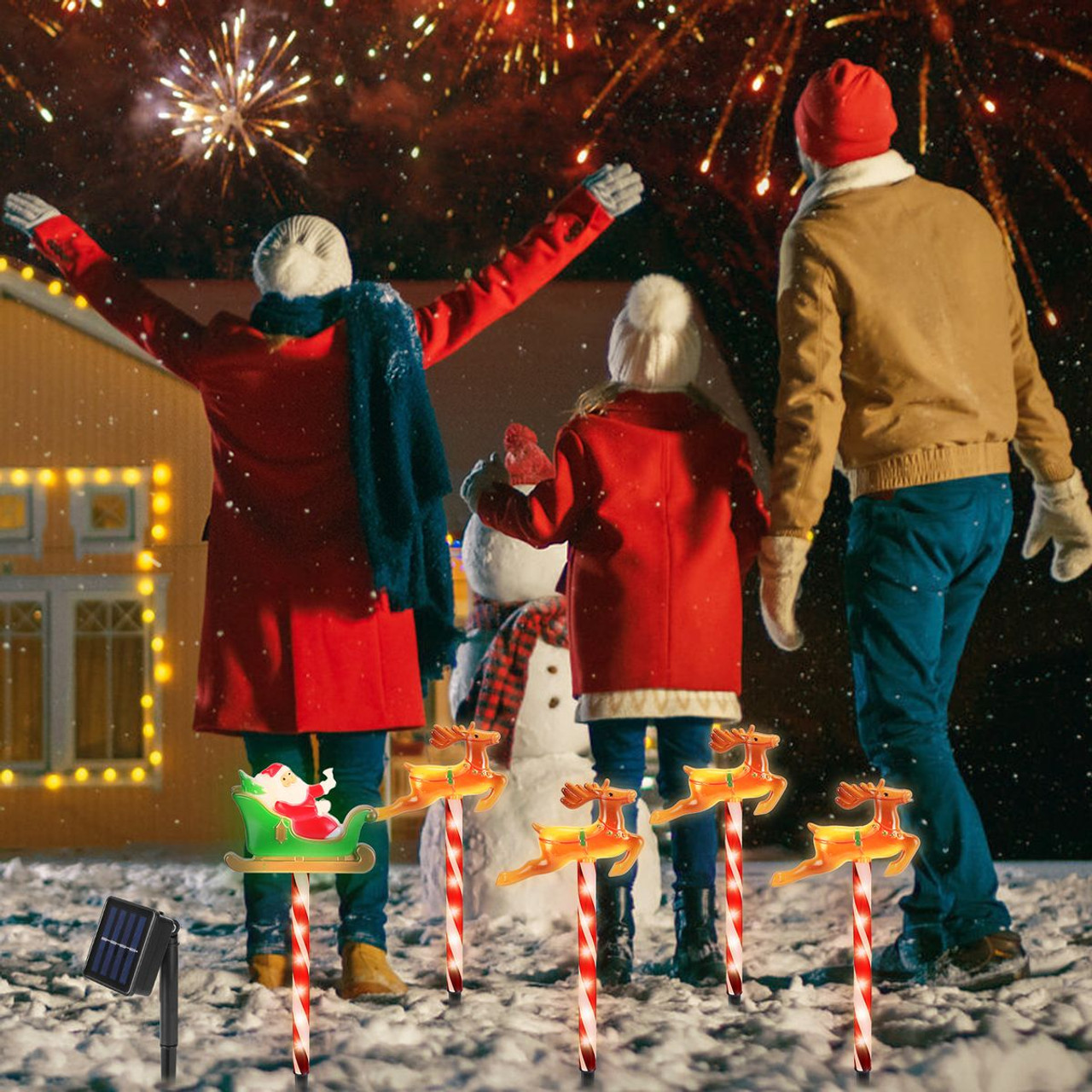 Holiday Solar Pathway Light Set (5-Pieces) product image