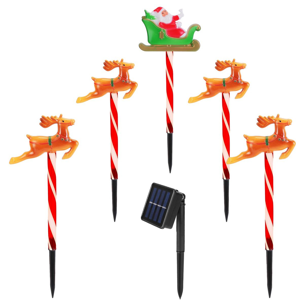 Holiday Solar Pathway Light Set (5-Pieces) product image