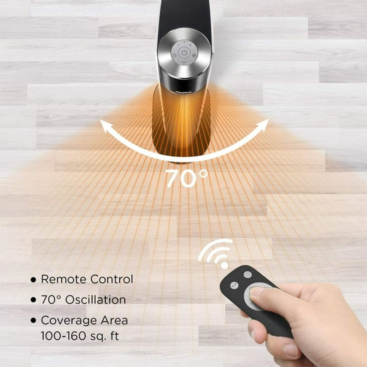 Pelonis 1500-Watt Electric Tower Space Heater product image