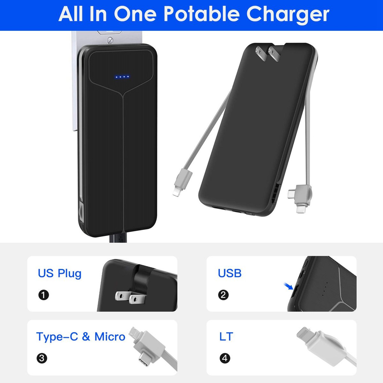 10000mAh Power Bank  product image