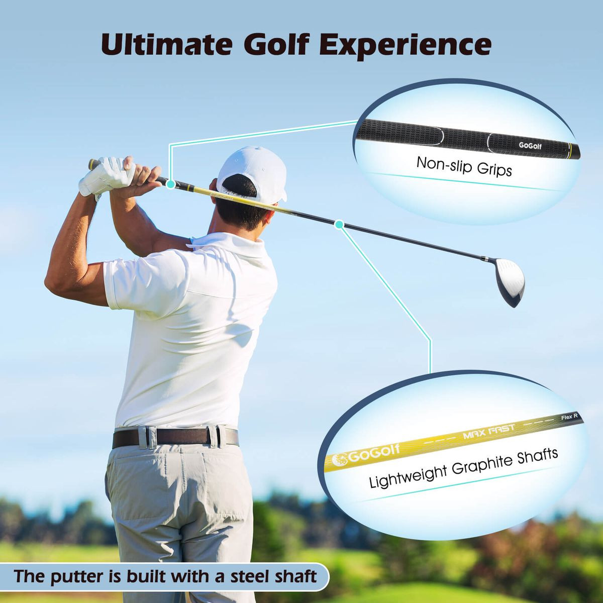 Men's Right Hand Complete Golf Club Set (12 Pieces) product image